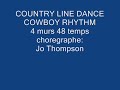 COUNTRY DANCE COWBOY RHYTHM - Intl. Square Dance Month ecards - Events Greeting Cards