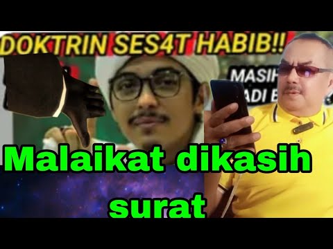 ,Malaikat  di kasih surat oleh habib..bablas masuk surga