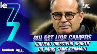 Twitch RMC SPORT / PSG : Qui est Luis Campos, le (futur) directeur sportif