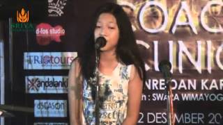 Marsya and Friends ‘All of Me’ on Coaching Clinic #4 at Sriya Cafe and Homestay Jepara