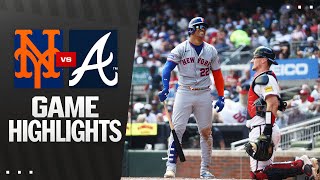 Mets Vs. Braves Game Highlights 82425 Mlb Highlights