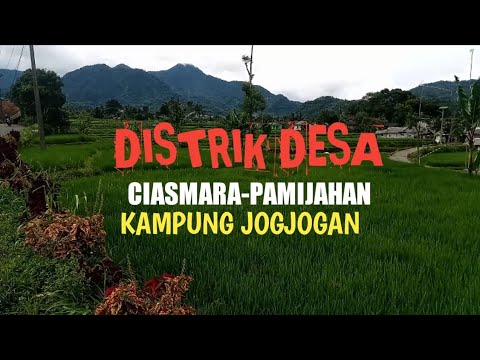 Kampung jogjogan Desa Ciasmara Pamijahan Bogor - Suasana pedesaan di Bogor Barat - Rural Indonesia