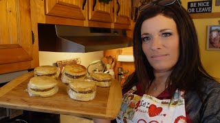 Copy Cat Mcdonalds Mcgriddle Breakfast Sandwiches For Your Freezer