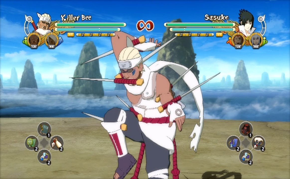 Naruto Ultimate Ninja Storm 3 Killer Bee (Seven Swords Dance) Complete