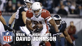 David Johnson Highlights From Career-High 187-Yard Game Cardinals Vs. Eagles Nfl
