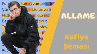 Allame - Yat Zıbar Kafiye Şeması