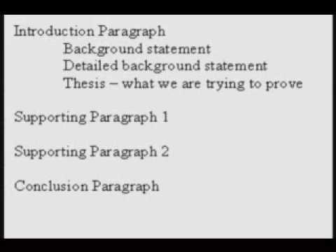 Two Sentence Thesis