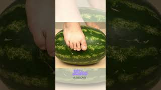 Soft Feet Crushing Watermelon Satisfying Asmr