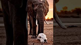 Heartbreaking Moment Elephant Remembers Its Lost Friend