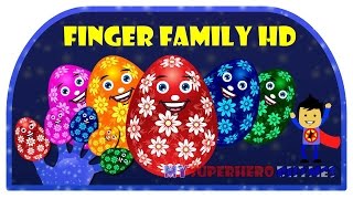 Finger Family Easter Eggs Finger Family My Superhero Rhymes Fan Made