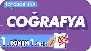 9.Sınıf Coğrafya 1.Dönem 1.Yazılıya Hazırlık