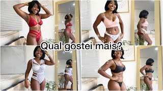Provando Lingeries Da Shopee E Hope