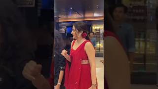 Trisha Spotted In Red Fever Whatsapp