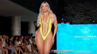 Riss Dubois Moved Gracefully In Slow-Motion Showcasing Olivia London Miami Swim Week 2024