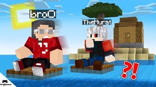 Issiz Ada Raft Survi̇val Yarişmasi - Minecraft