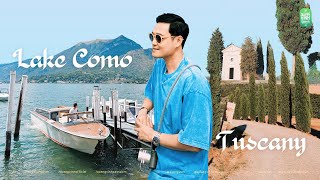 Đi Ý Cùng Quang Vinh Pport Lake Como Hay Tuscany Có Đẹp Như Lời Đồn?