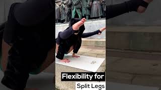 Bendy Handstand At The Beach