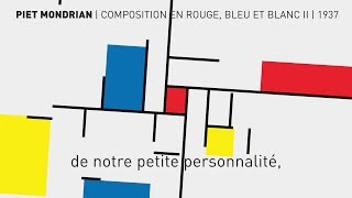 Composition En Rouge, Bleu Et Blanc Ii Piet Mondrian Centre Pompidou