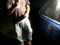 how to open a locked car