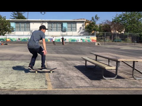 My First Kickflip Crooks! - Andy Schrock