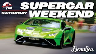 Beaulieu Supercar Weekend 2025 -- Day 1 Full Demos, Sound Off & Lamborghini Uk Interview