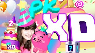 Pk Xd 2. Yaş Günü Pastasi Doğum Günü Kutladik Pk Xd Pk Xd Türkçe Özgüş Tv
