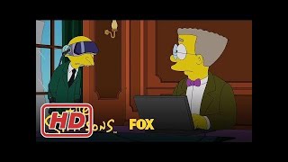 The Simpsons Mr. Burns Watches Virtual Reality Dragon Season 28 Ep. 2 The Simpsons