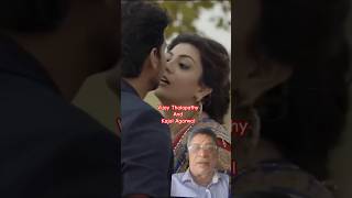 Vijay Thalapathy Kajal Agarwal Kiss Status