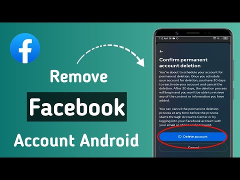 How To Remove Facebook Account Android How To Remove Facebook Account Android