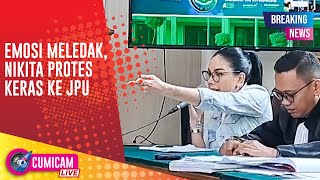 Breaking News Emosi Meledak, Nikita Mirzani Hujani Protes Keras Ke Jpu Saat Singgung Reza Gladys