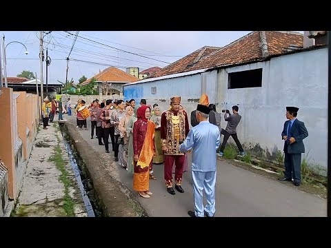 Penyambutan Marapulai Adat Minang || Alek Iwan Tanjung 15 Kauman