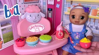 Baby Alive Video Baby Hannah Tries Out The New Annabell Lunchtime Table