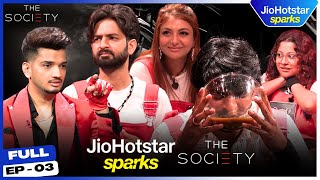 Munawar Holds First Bazaar Who Stays Who Falls? Ep. 3 The Society Jiohotstar Sparks