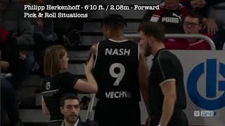 BBL Highlights Philipp Herkenhoff | 2018-19 Rasta Vechta - BBL Germany