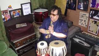 Singer Bappi Lahiri Special Tabla Performance At His Home Guinness World Records Singer Bappi Lahiri Special Tabla Performance At His Home Guinness World Records