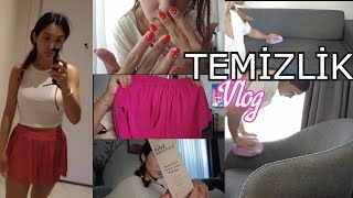 Temi̇zli̇k Vlog Koltuklari Si̇ldi̇m Evde Kalici Oje Beraber Kargo Açalim