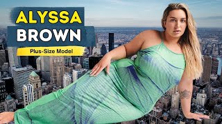 Alyssa Brown Biography : Where Plus Size Modeling Meets Flawless Dressing - Bio - Outfits - Wiki -
