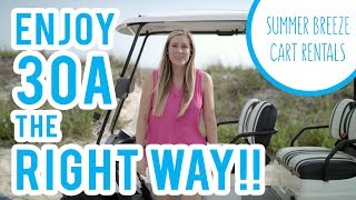 Summer Breeze Cart Rentals on 30A