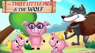 The 3 Little Pigs & The Big Bad Wolf Fairy Tales & Bedtime Stories For Kids Kiddom Tales