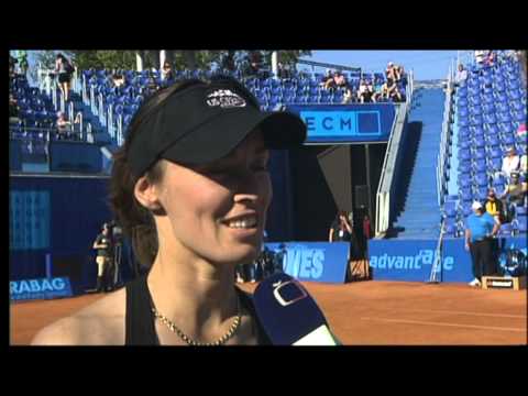 マルチナ ヒンギス speaks czech ／ マルチナ ヒンギスová - rozhovor v češtině （May 2011， Prague）