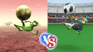 El Chombo Dame Tu Cosita FIFA Old vs New👽⚽ Part 7 | Alien Frog Challenge | Norma