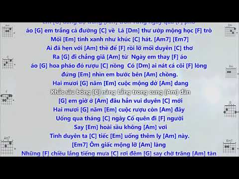 Hợp Âm Đắp Mộ Cuộc Tình Tone (Am) La thứ
