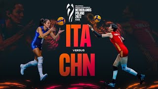 ITA vs. CHN - Highlights  Quarter Finals| Women's World Championship 2022