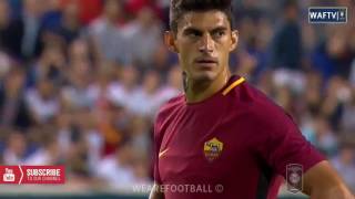 Diego Perotti Penalty Goal -Tottenham Hotspur vs AS Roma 0-1 | HD