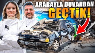 Polyurea Kaplı Araba Ne Kadar Sağlam? Kapısına Ateş Edip Duvardan Geçtik