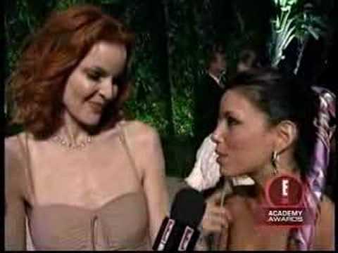 Marcia and Eva at the Vanity Fair Party