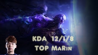 TOP MaRin RYZE vs ILLAOI Top TOP MaRin (League Of Legends Challenger Replay)
