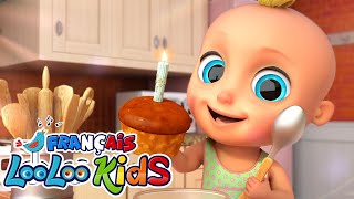 Faisons un cupcake 🧁 - Chansons à gestes pour bébé - Comptines Bébé - LooLoo Kids Français