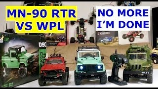 MN-90 VS. WPL (I'm done with these) They call this a 1/12 scale? what??