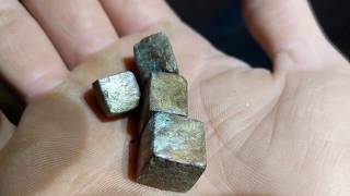 Huge Talc Mine With Pyrite Crystals In It!
